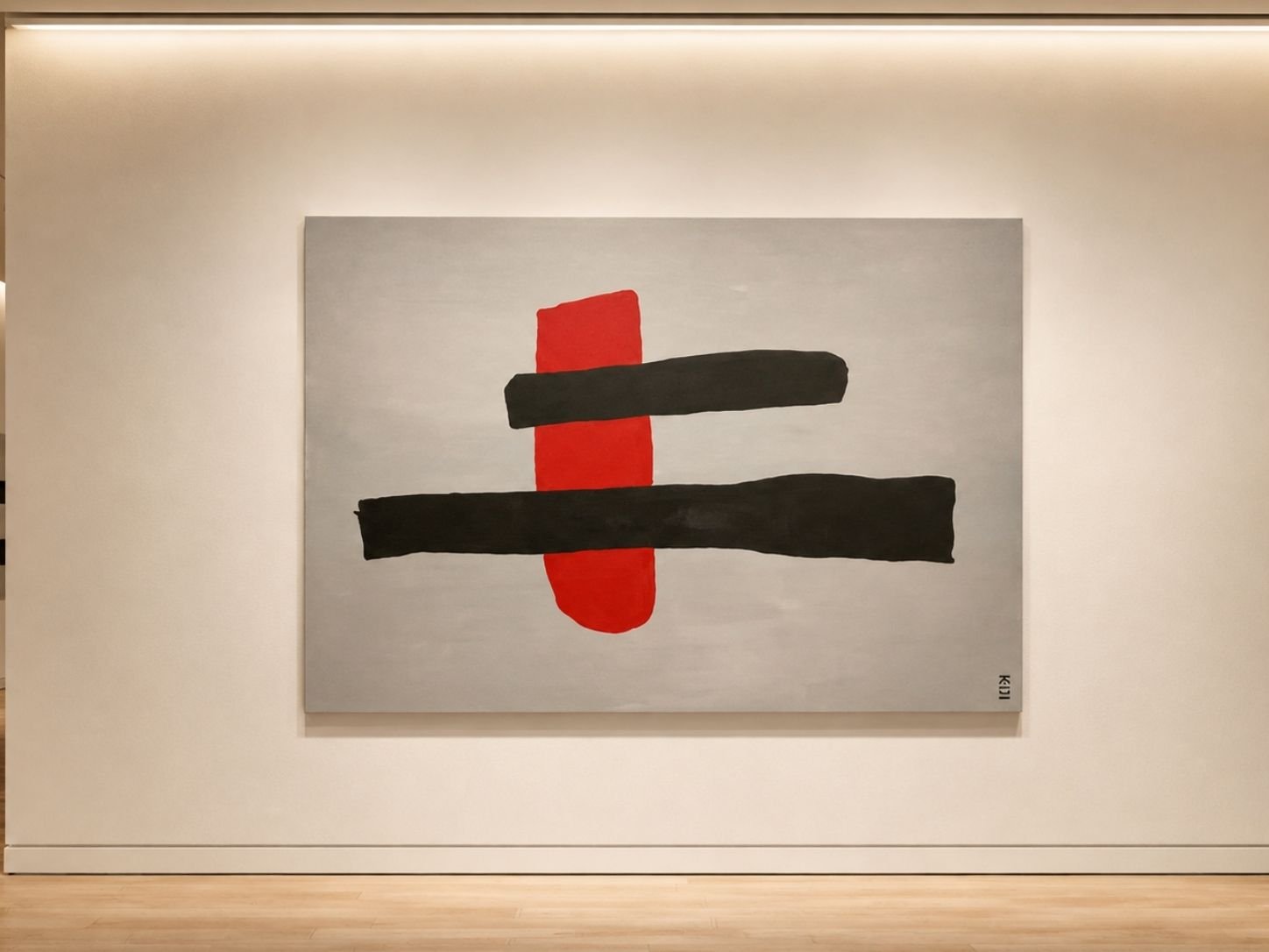 Abstract painting by Klaus Döffinger